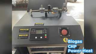Sistema de energia de energia limpa CHP de biogás 130KW