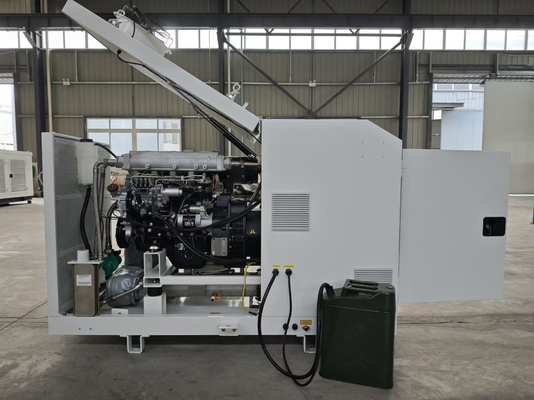 Bom preço. Emissões silenciosas super diesel 20KW 25KVA do CHP do micro gerador baixas on-line