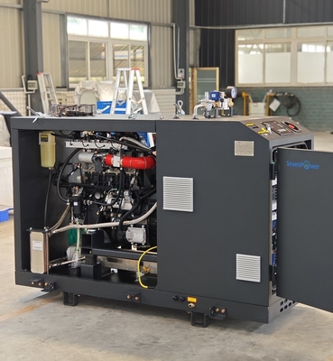 Bom preço. 20kw 25kva gás natural metano propano GLP Micro CHP sistema para casa hotel escritório ComAp controlador on-line