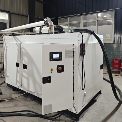 Bom preço. Eficiência térmica elevada Baixo ruído Gás natural silencioso BHKW CHP Unidade Cogen 120kw 150kva com aprovação CE e baixas emissões on-line