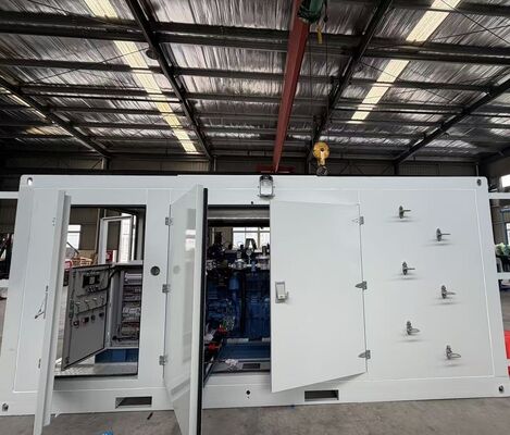 Bom preço. 400V Yuchai Motor Rainproof Soundproof Containerized Outdoor Silent 400KW Gerador de Gás Natural on-line