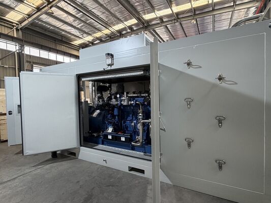 Bom preço. Gerador a Gás Natural Yuchai de 400kW com Capota à Prova de Som para Fornecimento de Energia ao Ar Livre on-line