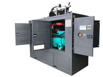 Bom preço. CHP contínuo do gás 100KW natural, corredor silencioso super dos sistemas Synchro da produção combinada do CHP on-line