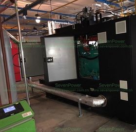 Bom preço. CHP do gás 150KVA natural, de baixo nível de ruído de baixa velocidade combinado do sistema de energia RPM1800 do calor on-line