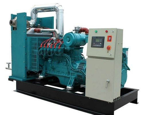 Bom preço. Genset de gás natural contínuo de 100 kW 400V com motor convertido de resfriamento por água on-line