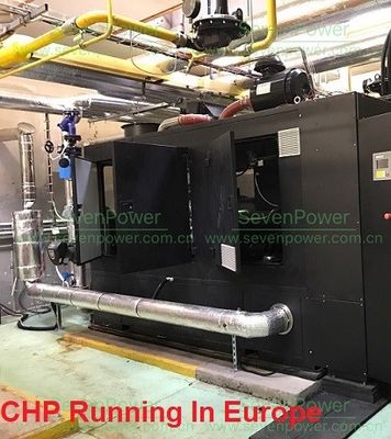 Bom preço. seis unidades da produção combinada do gás natural do cilindro 180KW on-line